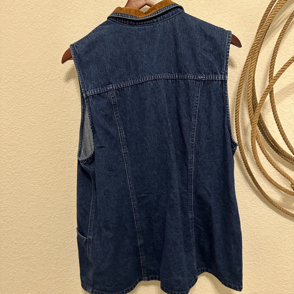 Vintage Stonebridge Denim Vest - Picture 6 of 7